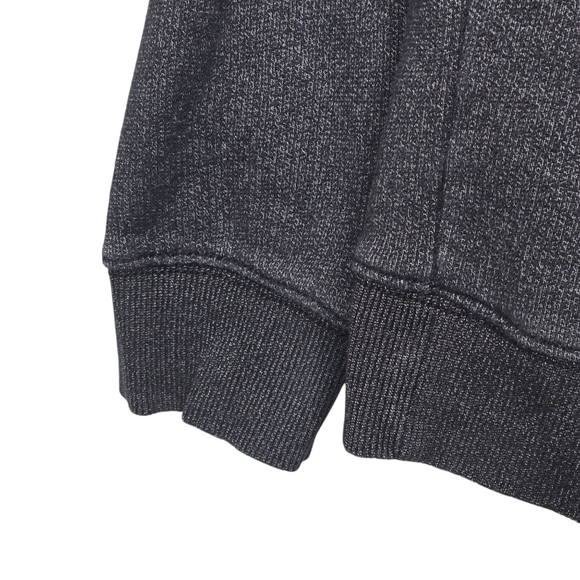 Columbia Sportswear Men's Heather Black Quarter Zip Fleece Sweater Size Large - Picture 4 of 11